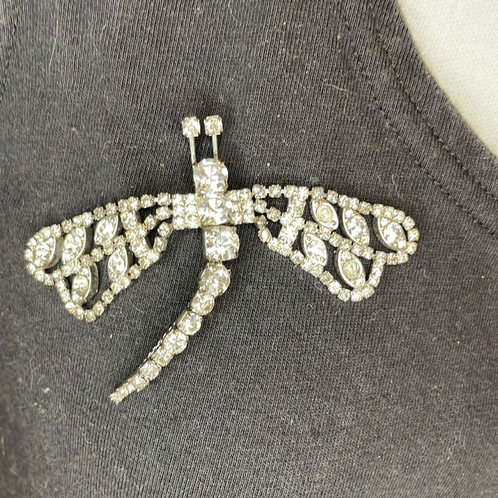 Rhinestone dragonfly